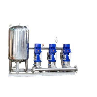 Υλική αντλία εξοπλισμού παροχής νερού υδραντλιών συχνότητας η συμπληρωματική .SS304 με και η δεξαμενή πίεσης