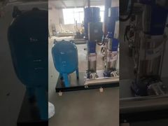 Συγκρότημα αντλίας ενίσχυσης νερού από ανοξείδωτο χάλυβα με πολλαπλή παροχή και δοχείο πίεσης