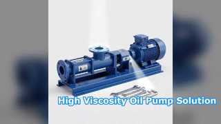 Αντλία προοδευτικής κοιλότητας G40 Oilfield Progressing Cavity Pump για παχύρρευστα υγρά